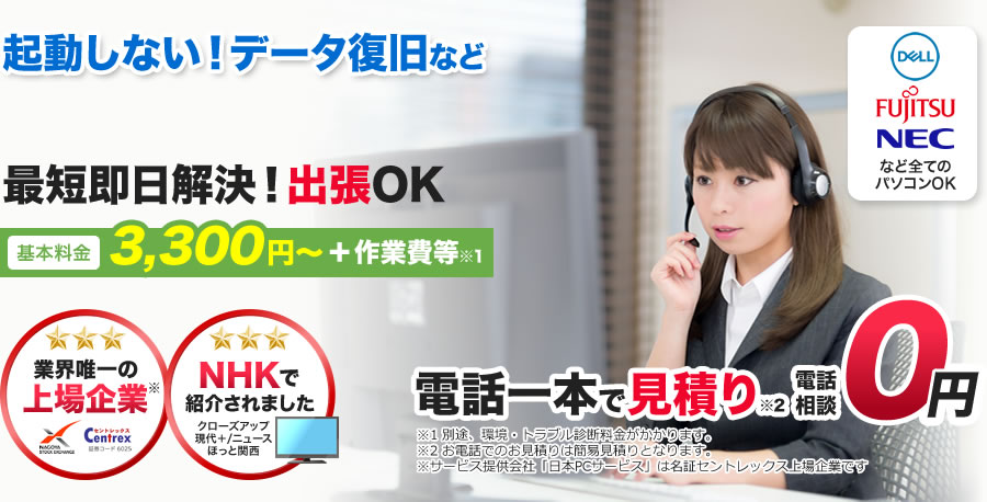 伊丹市なら即日対応、その場で修理可能!
