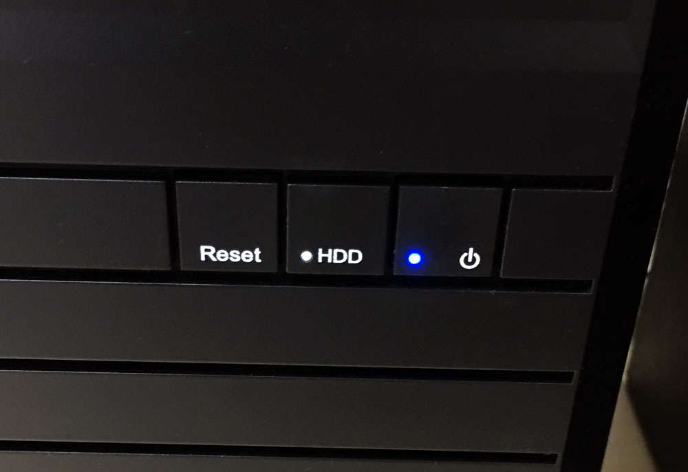 HDDのアクセスランプ