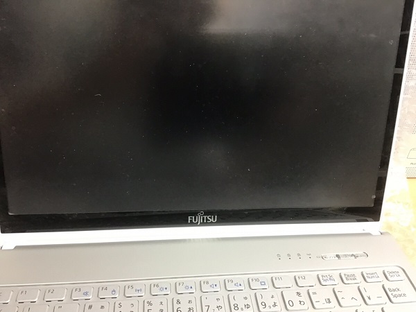 神奈川県川崎市中原区 ノートパソコンが起動しない／富士通 Windows 10
